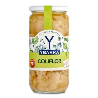 Coliflor Natural Ybarra Ybarra Frasco 400 Gr.