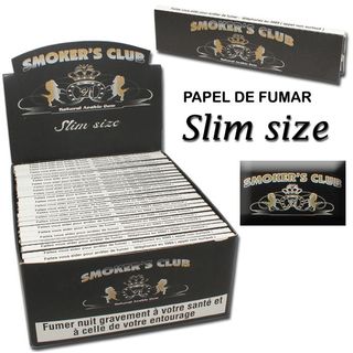 Papel SmokerS Club Black