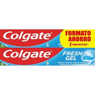 Dentífrico Gel Azul Colgate, Pack 2X75 Ml (21000179)