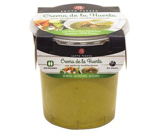 Crema de La Huerta con Verduras Mediterráneas Santa Teresa 400 Ml.