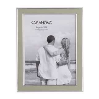 Portafoto Tiffany con argento Miro Silver, - foto 13x18 cm