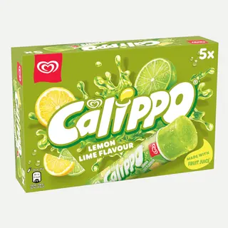 Calippo Lima Limón Frigo Caja 5U 525 Ml