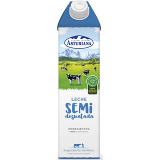 Leche Semidesnatada, Brick 1 L