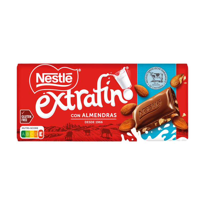 Nestlé Extrafino Leite com Amêndoa 123g