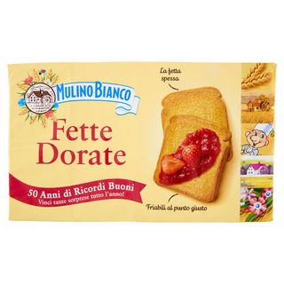 Mulino Bianco Fette Biscottate Dorate 630g - 8076809512107