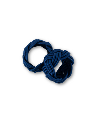 SERVILLETERO NUDO TRENZADO Azul