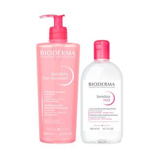 Bioderma Duplo Sensibio H2O+Sensi Gel Moussant 5797506 2Ud