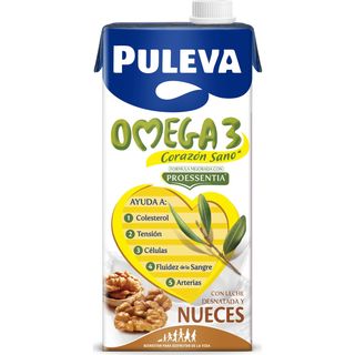 Bebida Láctea Omega3 Con Nueces, Brick 1 L
