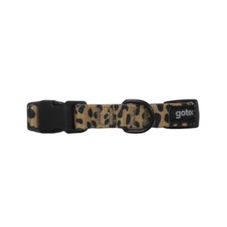 Gotoo Collar estampado leopardo para perros