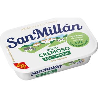 Queso Untar Ajo Y Perejil, Tarrina 125 G