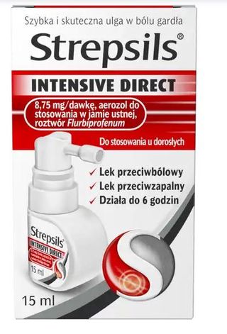 Strepsils Intensive Direct 8,75 mg 15 ml