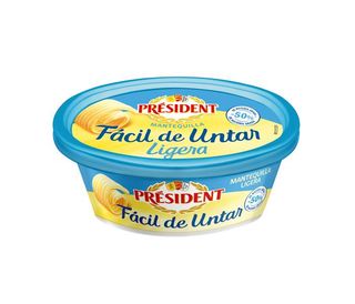 Mantequilla Ligera Facil Untar President Tarrina 250G