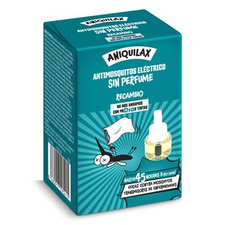 Insecticida Eléctrico Antimosquitos Recambio Aniquilax De Dia Caja 1 Unidad