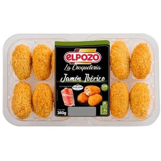 Croquetas De Jamón Ibérico Legado Elpozo Bandeja 360 G
