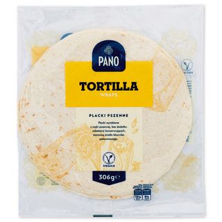 Pano Tortilla wraps pszenne, 306 g
