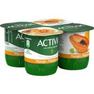 Bifidus Activia Con Mango-Papaya-Soja Danone 4X120 Gr. (8369241)