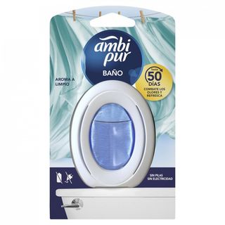 Ambientador Ambipur Baño Aroma A Limpio 7,5 Ml.