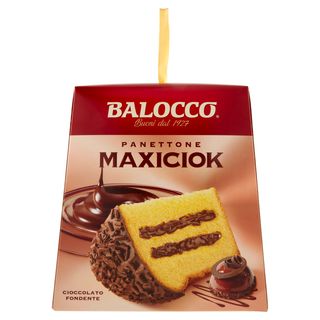 Balocco Maxiciok Panettone with Dark Chocolate, 800g