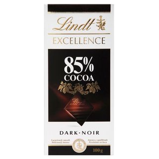Lindt tableta de chocolate excellence 85% cacao 100 g