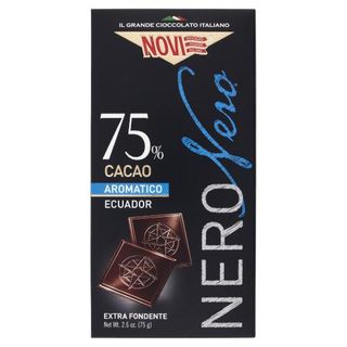 Novi Neronero 75% Cacao Aromatico Ecuador Extra Fondente 75 G - 756398