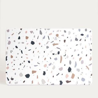 Mata łazienkowa | DITTA | diatomitowa ze wzorem lastryko | 39x60x0,9 cm | 747779