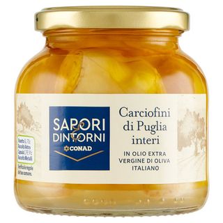 SAPORI & DINTORNI CONAD Carciofini di Puglia interi in Olio Extra Vergine di Oliva Italiano 285 g - 8003170078987