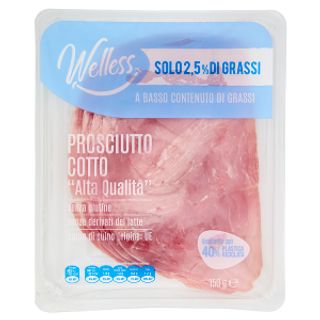 Prosciutto Cotto Light Welless 150G