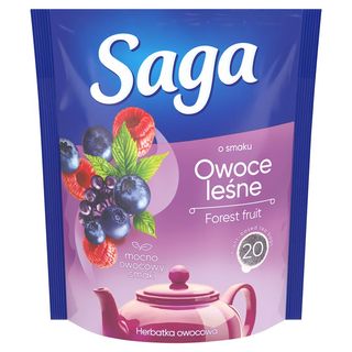 Saga Herbatka owocowa owoce leśne 34 g