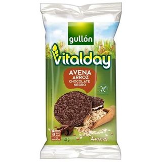 Tortitas Gullón Vitalday Avena Chocolate Negro 4X20,5 G