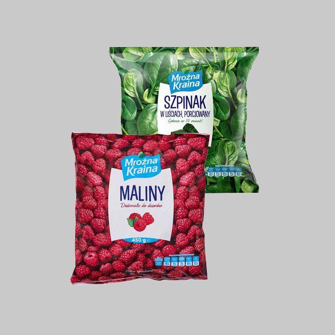 Mrożone owoce i warzywa