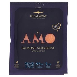 Re Salmone Ti Amo Salmone Norvegese Affumicato 90 G - 157108