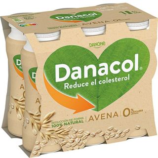 DANACOL Yogur Líquido Con Avena 6X100 G