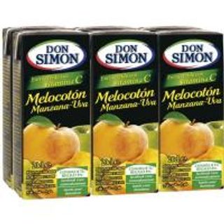 Don Simón Zumo De Melocotón/Uva 6X200 Ml. (5301510)