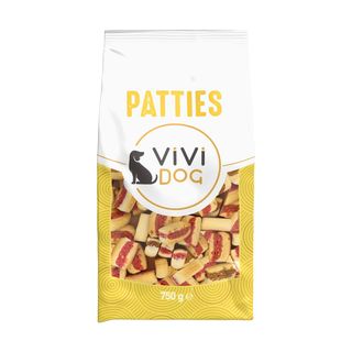Vivi dog biscotti ripieni cane patties 750g 750g