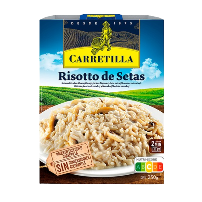 Carretilla Risotto de Cogumelos