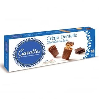 Crepe Bañado En Chocolate Con Leche Gavottes 90 G.