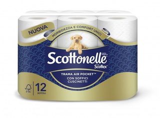 SCOTTONELLE CARTA IGIENICA TRAPUNTATA 12 ROTOLI   SCO41700