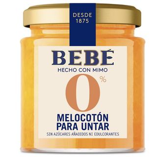 BEBÉ Mermelada 0% Melocotón 230 G