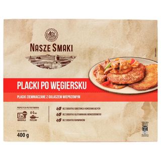 Nasze Smaki Placki po węgiersku 400g