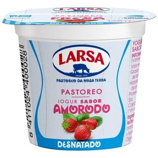 Yogur Desnatado De Fresa Larsa, Tarrrina 125 Gr. (1463447)