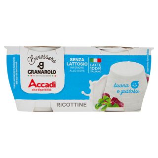 Accadì Benessere Ricottine 2 x 100 g