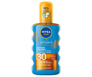 Protector Solar Aceite Prot.&Bronc.Spf30 Nivea Spray 200Ml