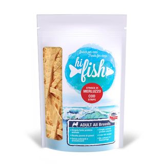 Hi fish snack dog strisce di merluzzo 70g