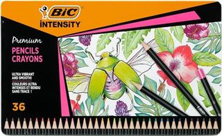 Caja De Metal Bic De 36 Lápices Premium Intensity (3086123708877)