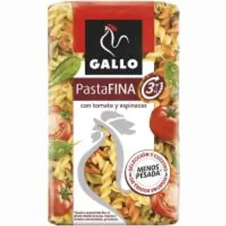 Helice Vegetales Gallo Pastafina, Paquete 400 G