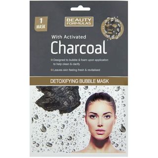 Mascarilla de Burbujas Detox Carbón Activado - Beauty Formulas - 1 unidad 5012251012638