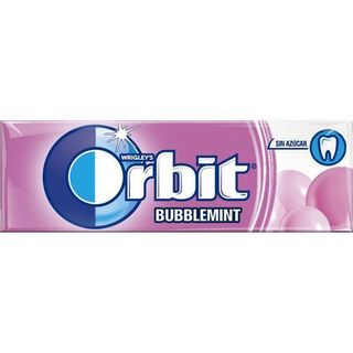 Chicle Bubblemint Lc Orbit, Paquete 14 Gr. (17639634)