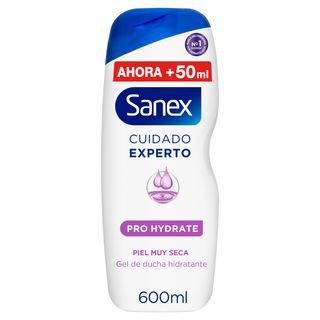 Gel de ducha Sanex BiomeProtect Dermo Pro Hydrate hidratante piel muy seca 550 ml