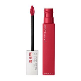 Barra De Labios Matte Ink Larga Duración De Maybelline Ruler 80 (3600531469481)