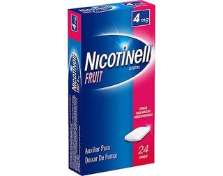 GOMAS NICOTINELL FRUIT 4MG 24UN
